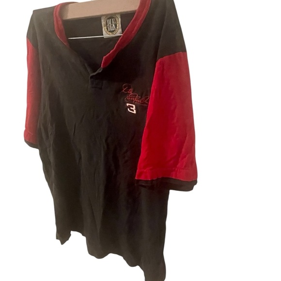 Vintage DLK Dale Earnhardt 7 Time Champ Black and Red Men's Shirt Size Large - Picture 3 of 16